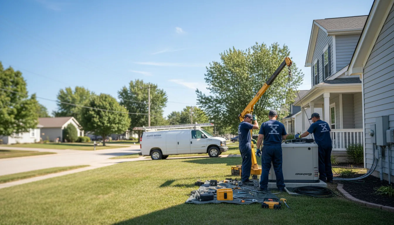 Generator Installation in Bella Vista, AR near me